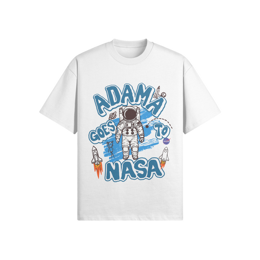 White Astronaut Tee